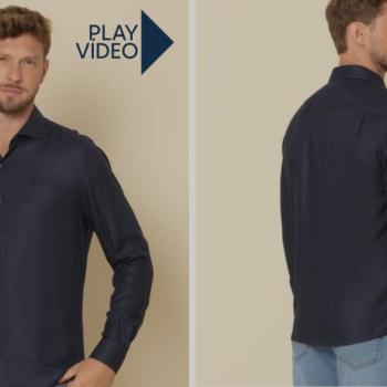 Camisa Social Pitt Masculina M/L Slim Fit 054941002 51730