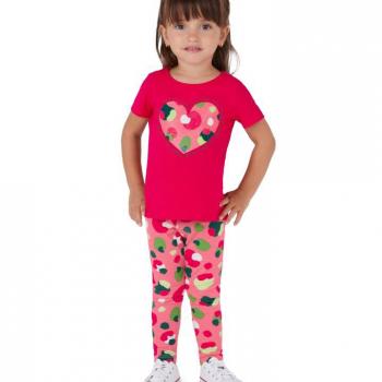 Conjunto Malwee Feminino Infantil 1000130200 Blusa/Calça 4 ao 8 43001