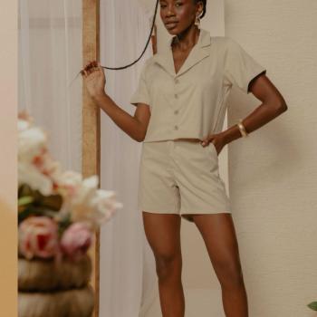 Conjunto Blenk Feminino Short  40100120 49162