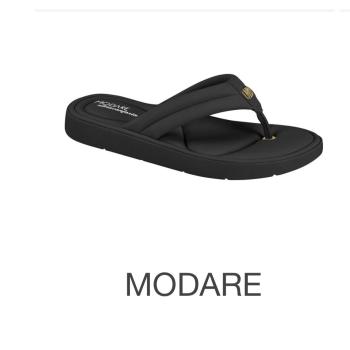 Sandália Modare Feminina 7208109 Nobuck Ultra Preta 50484
