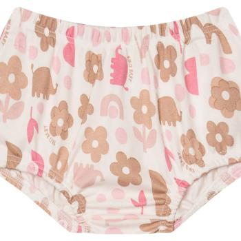 Conjunto Kiko e Kika Feminino Bebê 15240 Vestido/Cobre Fralda P ao G 44963 k26