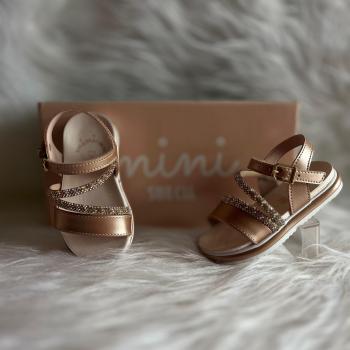Sandália Mini Sua Cia Feminina 704300827 Cobre/Boreal 44711 k26