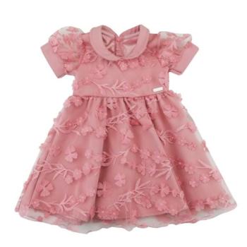 Vestido Sonho de Nenê Bebê 5179 P ao G 43588