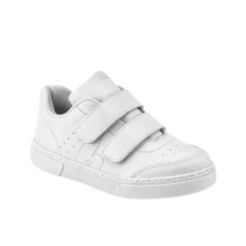 Tênis Bibi Colegial Unissex Couro 1114024 Branco 44163 k26