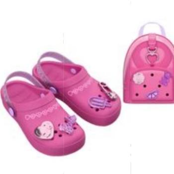 Babuche Grendene Feminina Barbie Pop Pins C/Bolsa 23340 Rosa/Lilás 45203 k26