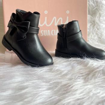 Bota Mini Sua Cia Feminina 705600799 Preto 44703 k26