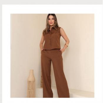 Conjunto Sessi Feminino Blusa e Calça 8781 48987