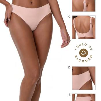 Calcinha Tanga Zee Rucci Corte a Laser Microfibra ZR0201103 49331