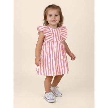 Vestido Malwee Rodado Babados 1000139110 4 ao 8 45107 k26