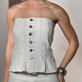 Bermuda Feminino Off com Briho 176 49198