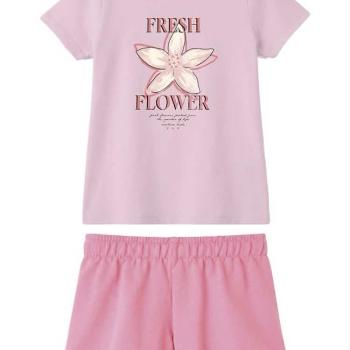 Conjunto Malwee Feminino Juvenil 1000141012 Blusa/Shorts 10 ao 12 45620 k26