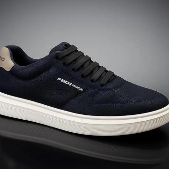 Sapatenis em Couro Pegada Masculino 172108-07 Preto 48720