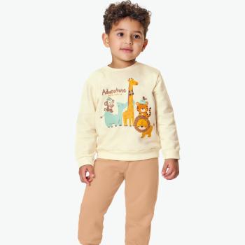 Conjunto Moletom Kiko e Kika Masculino Infantil 14804 Blusão/Calça 1 ao 3 44861 k26
