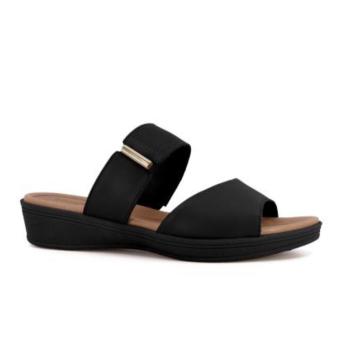 Tamanco Usaflex Feminino Em Couro UF02004001 Preto 50359