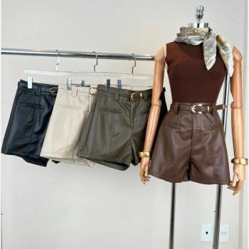 Short Feminina Importada SC  Courine Com Cinto 51343