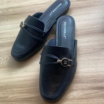 Mule Piccadilly 250264-7 Preto 48503