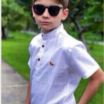 Camisa Nick Kids Masculina Infantil Bata 1105 Gola Padre 2 ao 8 43421