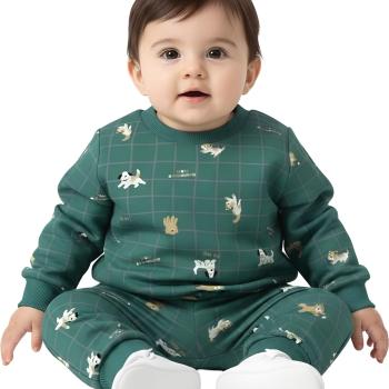 Conjunto Malwee Masculino Bebê 1000136045 Blusão/Calça P ao G 44725 k26