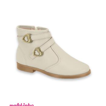 Bota Molekinha 2181108 Branco Off 44379 k26