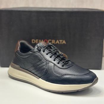 Sapatenis Democrata Masculino 662101 Conhaque 50146