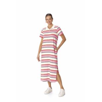 Vestido Malwee Feminino 1000134573 Midi Polo Abertura nas Laterais 50887