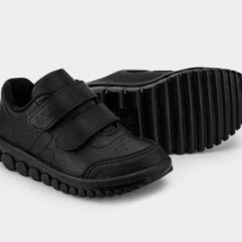 Tênis Bibi Roller Unissex Colegial Couro 1158008 Preto 44136