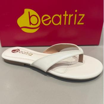 Sandália Beatriz Rasteira Feminina 229200/478 Off White 52214