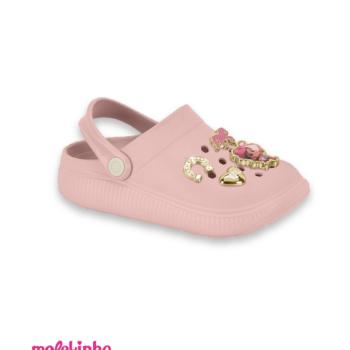 Sandália Crocs Molekinha Ana Castela 2591116 Rosa 44761 k26