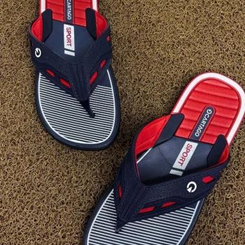 Sandália Cartago Dallas Masculina 12216 Azul/Vermelho/Branco 43230