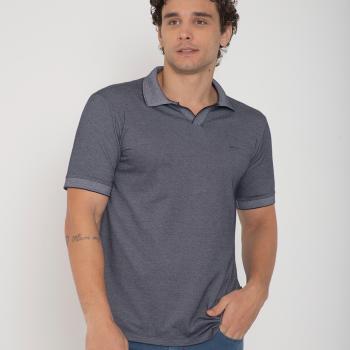 Camisa Polo OTT Gola V Retangular Masculina 6319107 51709