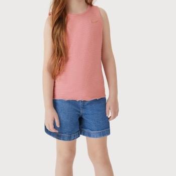 Regata Carinhoso Feminina Infantil 1000132436 4 ao 8 44055