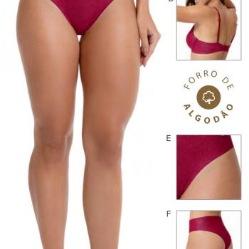 Calcinha Tanga Zee Rucci Corte a Laser Glitter ZR0201106 49332