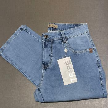 Calça tripe Masculina Jeans Reta 22221 49766