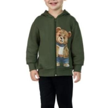 Conjunto Moletom Kaiani Masculino Infantil 12336 4 ao 6 44353 k26