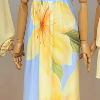 Vestido Feminino Liso/Listrado Importado SC Longo 52235
