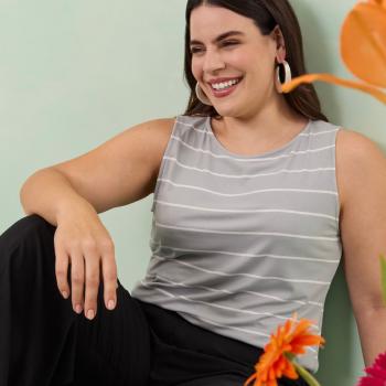 Blusa Lunender Feminina Listras C0363 51525