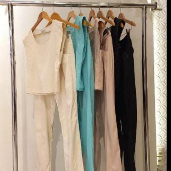 Conjunto Exinia Feminino Linho Calça e Blusa 4531 48447