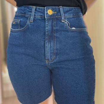 Short Meia Coxa Feminino Jeans BRYTCH 7746 49175