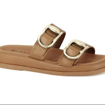 Sandália Papete Ramarim feminina 2655101 Nude 50200