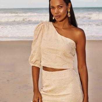 Cropped Gatabakana Linho Bordado 8502739 49683