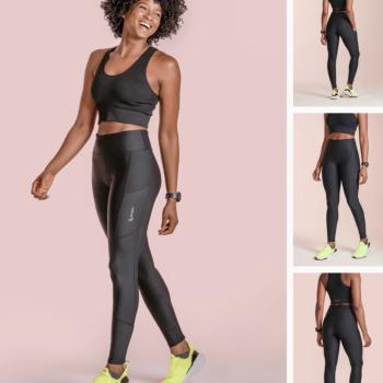 Calça Lupo Feminina LSport Run 5 Pockets 76233 Com Bolsos Laterais e Proteção UV 50451