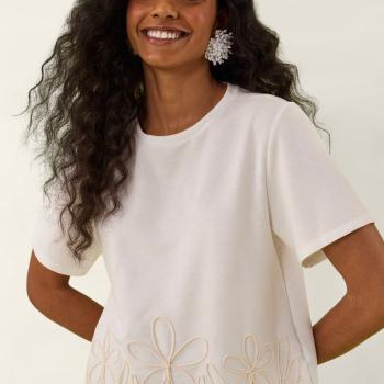 Blusa Lunender Feminina Com Bordado C0228 51527