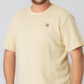 Camiseta Masculina Colisão Texturizada 815625059 51997