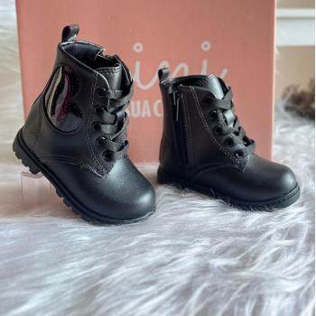 Bota Mini Sua Cia Feminina 700300790 Preto 44705 k26