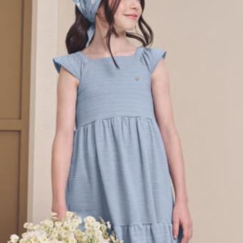 Vestido Tiny Joy Infantil 12646 4 ao 8 45192 k26