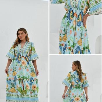Vestido Feminino Lady Com Mangas 181904 48968