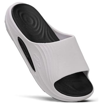 Sandalia Slid Olympikus Masculina Pleno Branco/Preto 54113468 51496