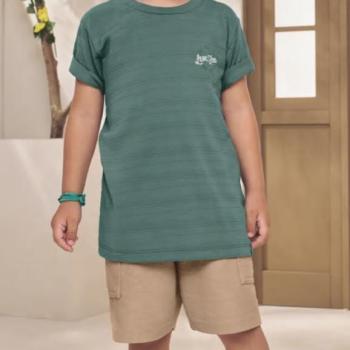 Conjunto Tiny Joy Masculino Infantil 12678 Camiseta/Bermuda 1 ao 3 45195 k26