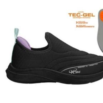 Tênis Kidy Feminino K360 Energy 45310032925 Preto/ Verde Agua 44493 k26