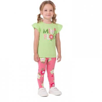 Conjunto Malwee Feminino Infantil 1000130237 Blusa/Calça 4 ao 8 43020